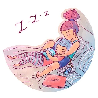 😴