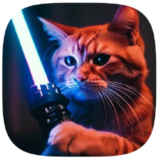 😼