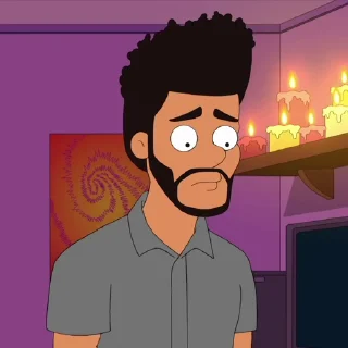 American Dad - The Weeknd's Secret by @michaelgotsomestickers