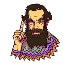 Leo Tolstoy Hipster