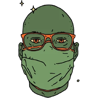 😷