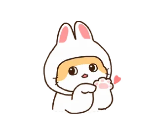 котик ૮꒰@CUTE_stickers_emoji꒱ა