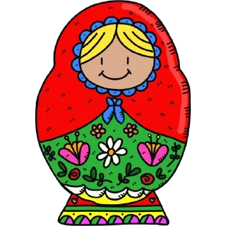 Matryoshka Dolls @PunjabiSticker