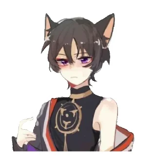 😾