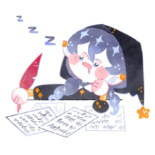 😴
