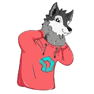 Wolfy @stickersb2b