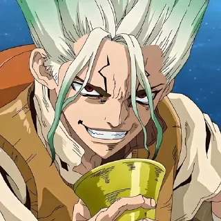 Доктор стоун @anime_stickerr