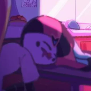 😪