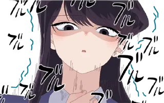 TV Anime "Komi Can't Communicate" :: @line_stickers