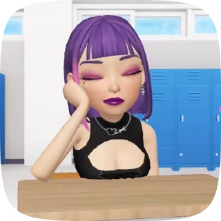 😪