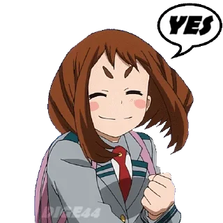OCHAKO URARAKA @STIKERFORALL