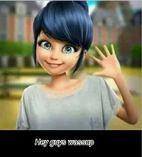 Marinette and Adrien created by Prachurya