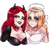 Angel & Demon @ASMR_KittyKlaw