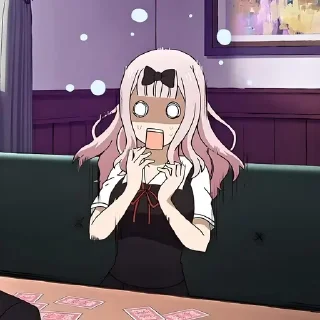 Госпожа Кагуя @anime_stickerr