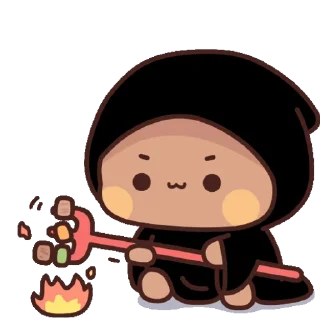 Bubu & Dudu Halloween @SbornikStickers