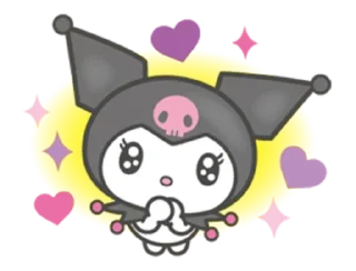 Kuromi by @anime_stickerr