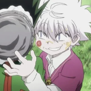 Килуа @anime_sticks
