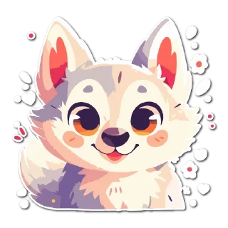 Волчата 🌙  @cute_enot_art