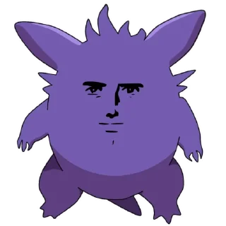 Gengar meme @pokemon_daily