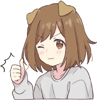 Dog Girls Sticker 2 • @punipuni_stickers