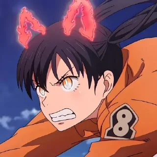Пламенная бригада @anime_sticks