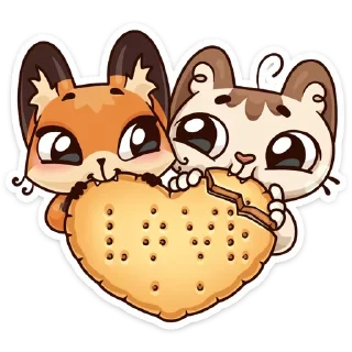 Когда просто любишь @stickers_vk