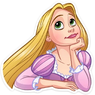 Рапунцель (@TgSticker)