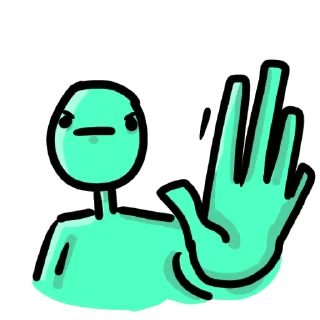 ✋