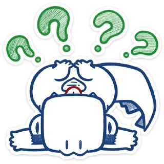 ❓
