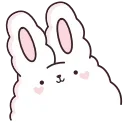 @Premium_Emojis_Telegram | Кролик Супчик белый