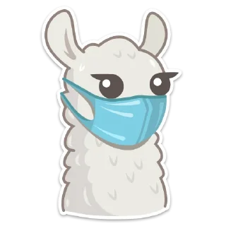 😷