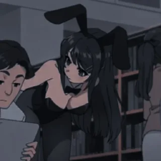 Sakurajima Mai @nexunussq @rintanghye