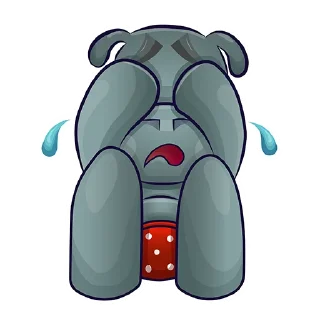 😭