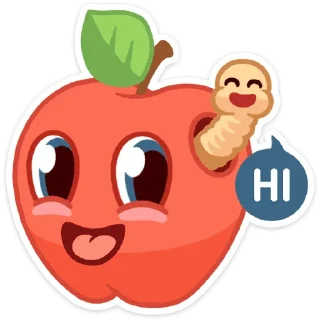 Фруктовощи :: @TgSticker