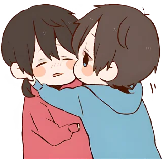 Анимешная парочка 2 @Nyasticks