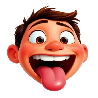 😜