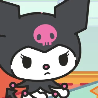 'Kuromi | @iStickerLand,