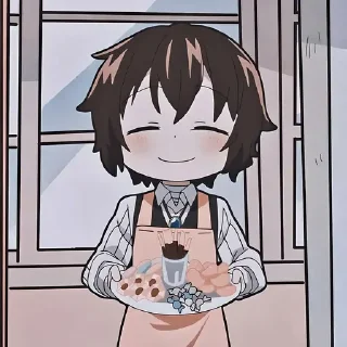 Бродячие псы @anime_sticks