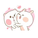 Marshmallow Couple- @MochaStickers