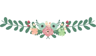 Separator Flower Thin @PunjabiSticker