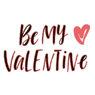 Be My Valentine @stickersb2b