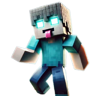 Херобрин (@StickersMinecraft)