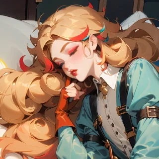 😴