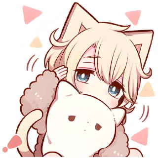 Сонный котёнок @Nyasticks