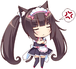 😾