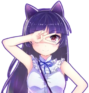 Ruri Gokou @Anak_kucing_stiker