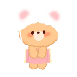 Brownie Bear @Mycute_stickers