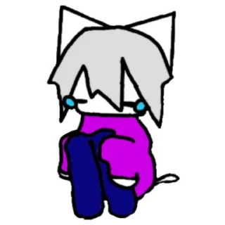😿