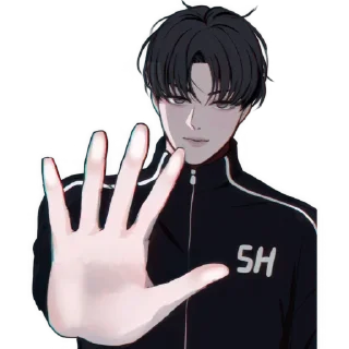 ✋