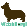 welsh corgi silhouette